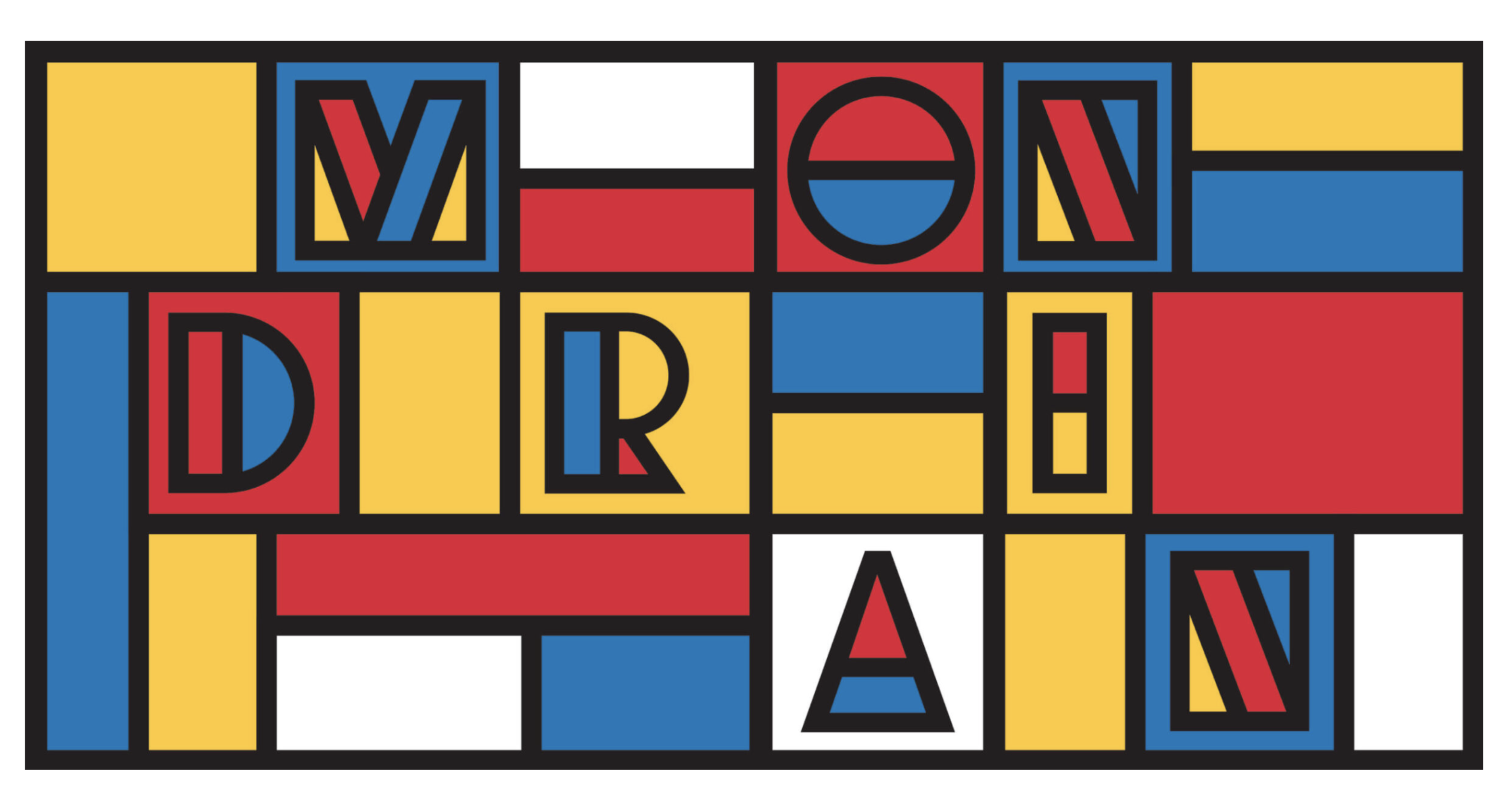 Mondrian Poster